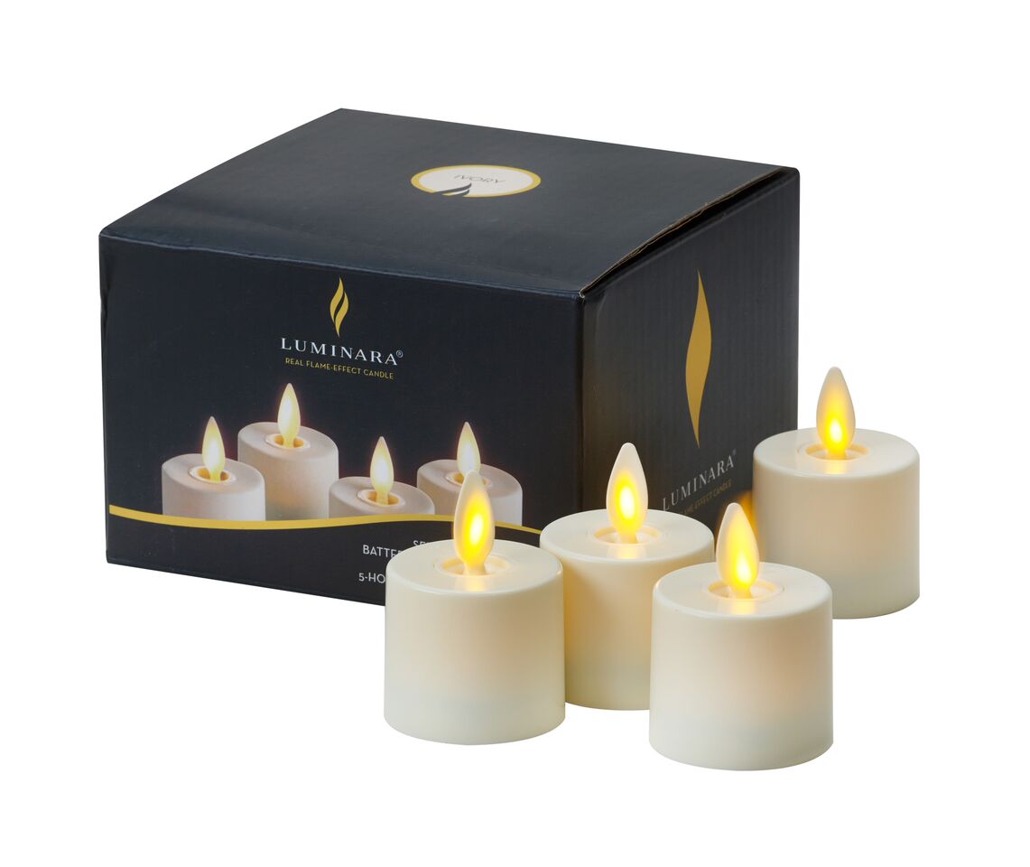 Luminara tea lights 2024 with remote