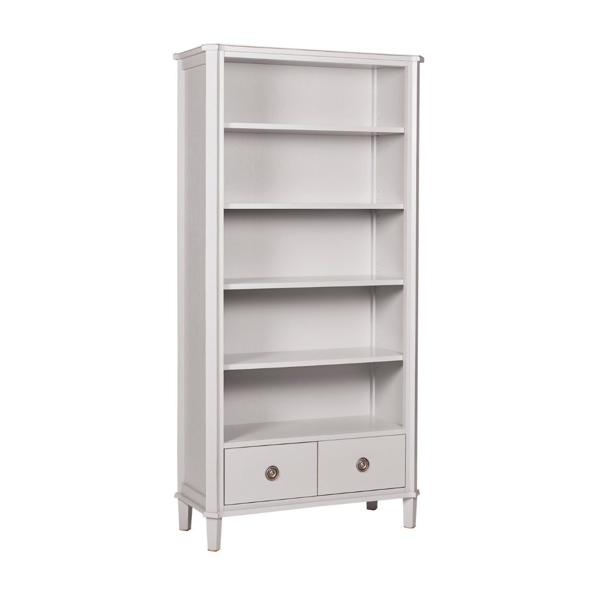 Henshaw 2 Drawer Single Bookcase