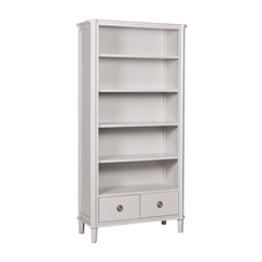 Henshaw 2 Drawer Single Bookcase