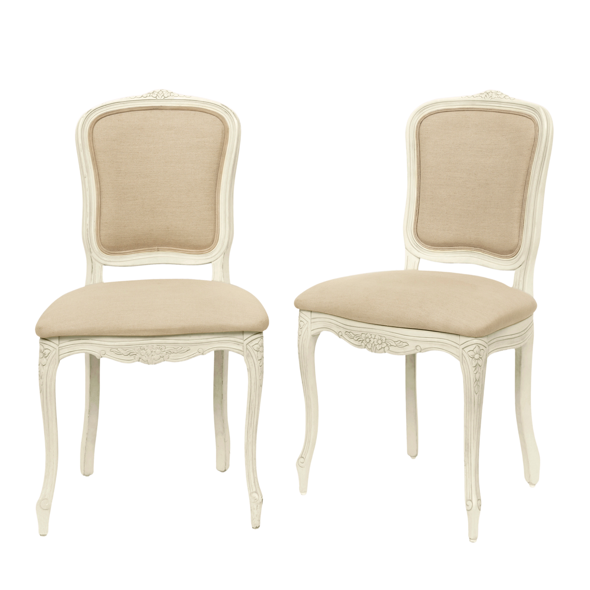 Provencale Pair of Dining Chairs