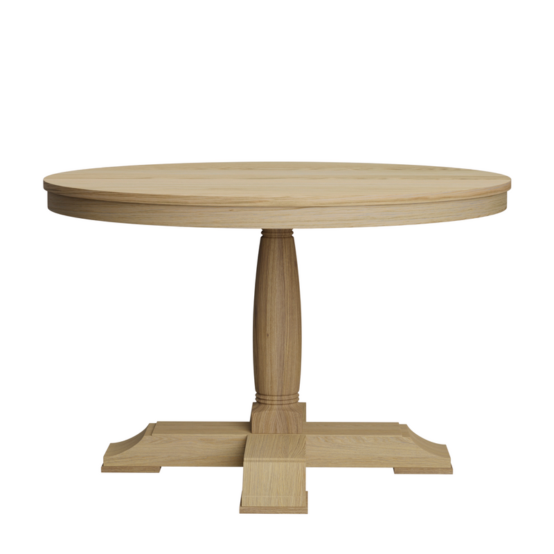 Wellington Oak Round Dining Table