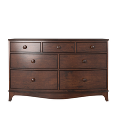 Broughton Dark Wood 3 + 4 Drawer Chest