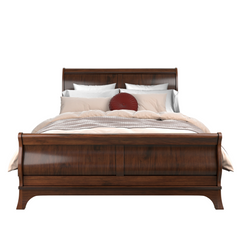 Broughton Dark Wood Bed Frame