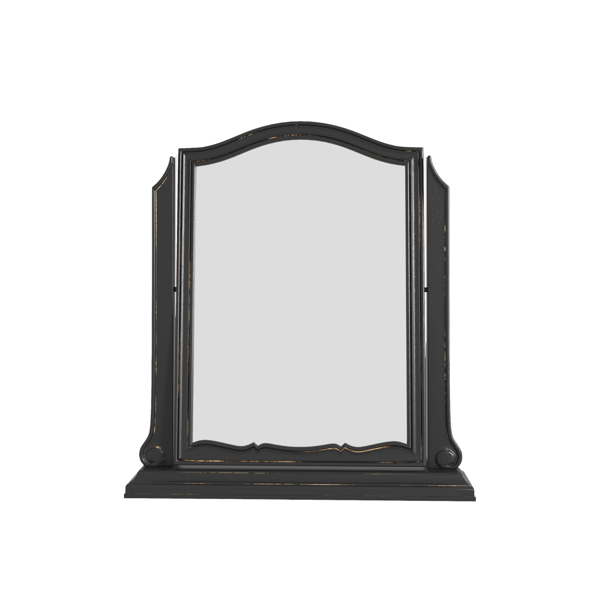 Montpellier Black Dressing Table Mirror