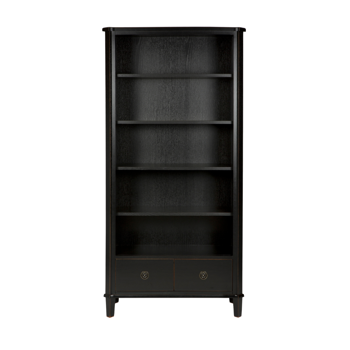 Henshaw 2 Drawer Single Bookcase