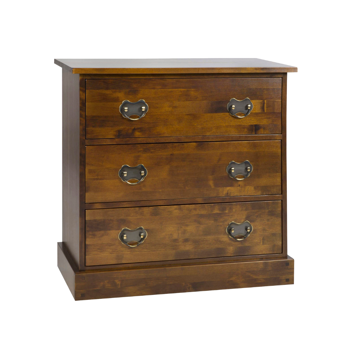 Garrat Dark Chestnut 3 Drawer Chest