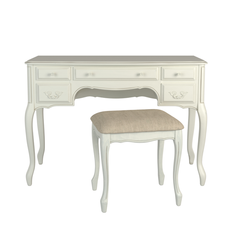 Provencale 5 Drawer Dressing Table & Stool Set