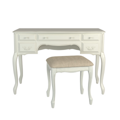 Provencale 5 Drawer Dressing Table & Stool Set