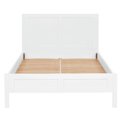 Ashwell Cotton White Bed Frame