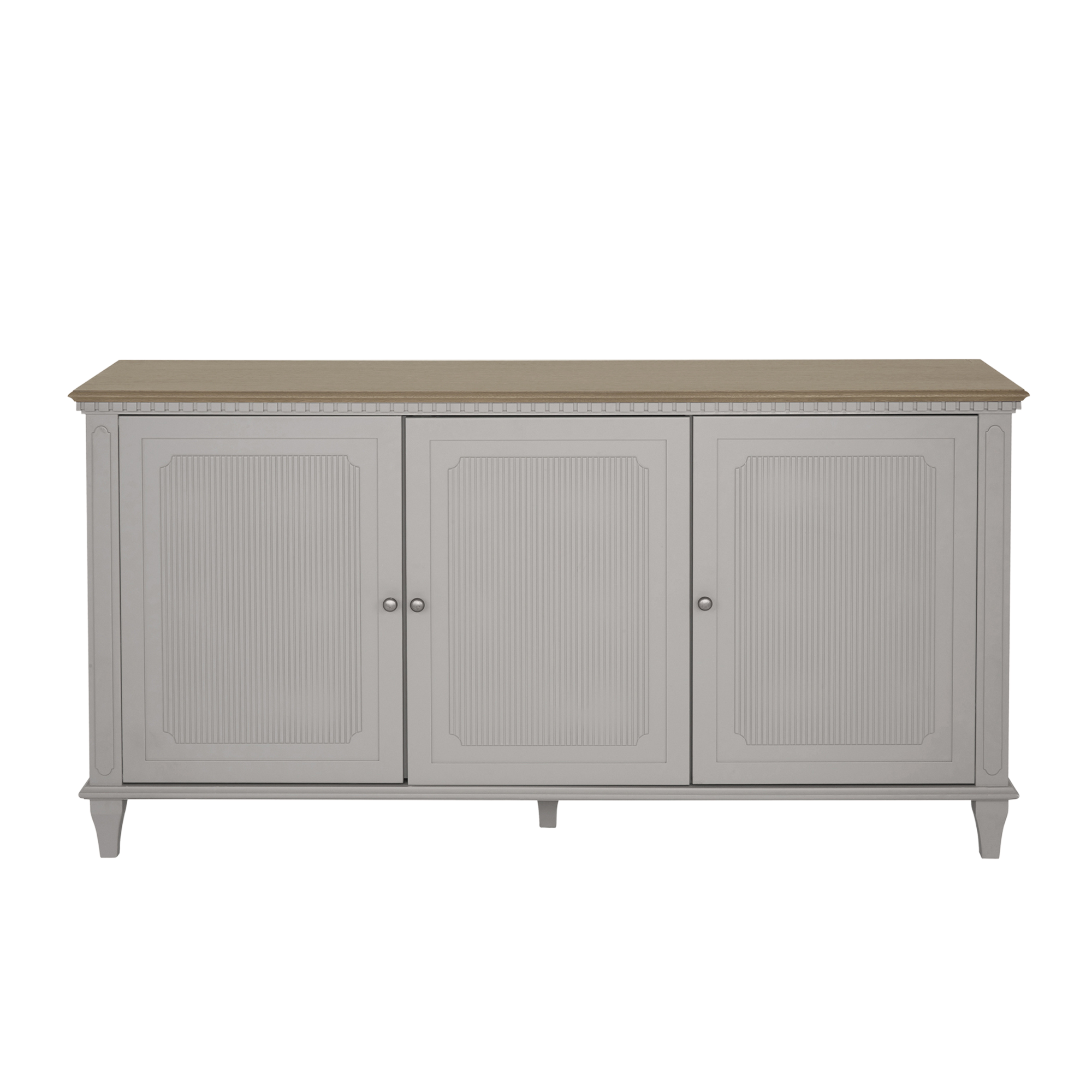 Hanover Pale French Grey 3 Door Sideboard