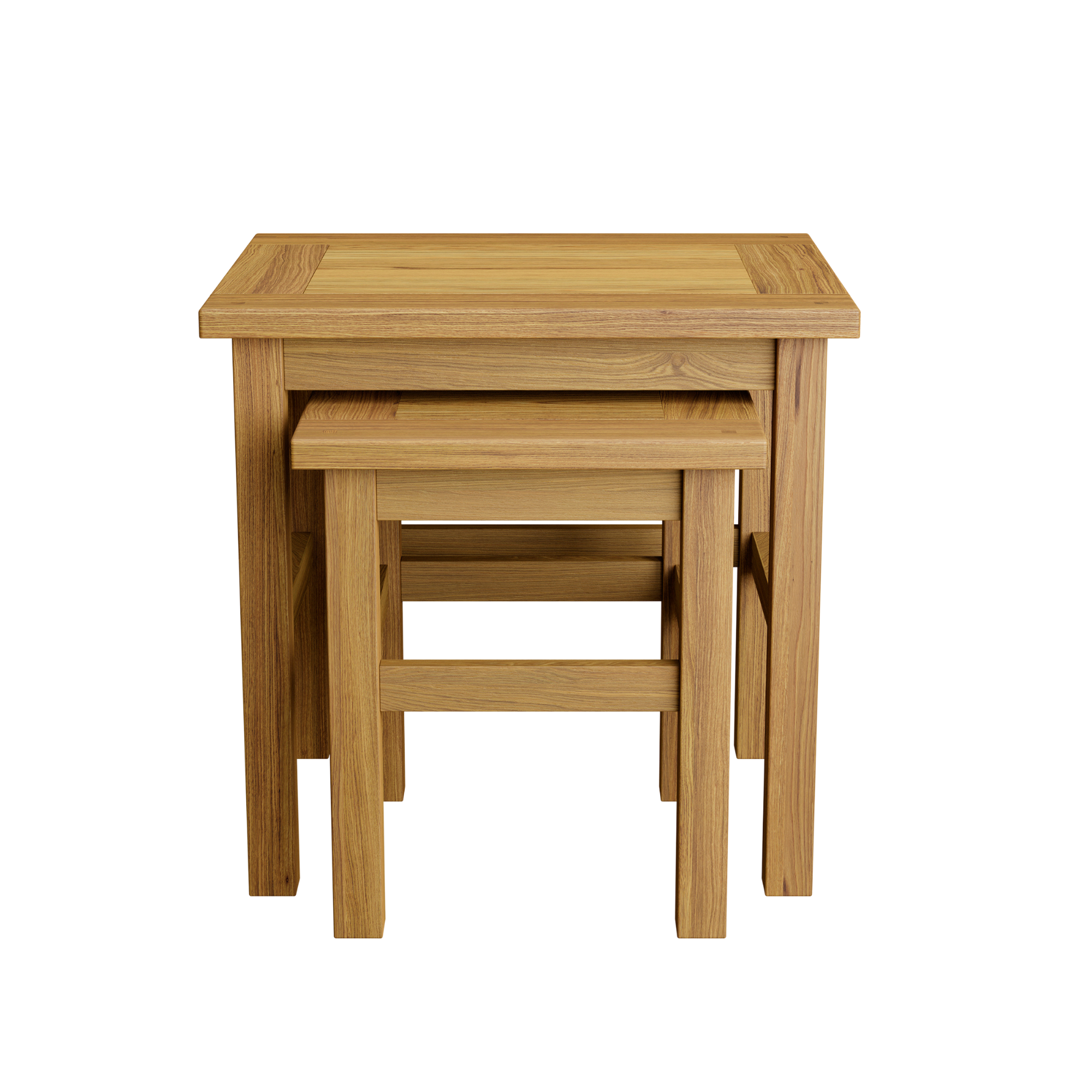 Milton Oak Nest of Tables