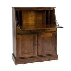 Garrat Dark Chestnut 2 Door & 3 Drawer Bureau