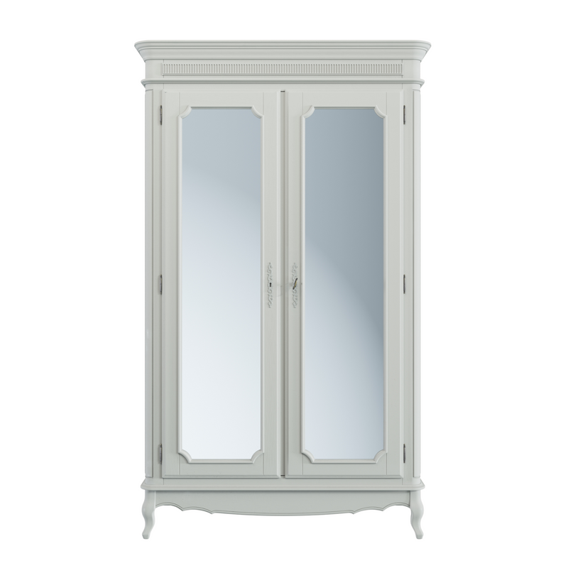 Provencale 2 Door Mirrored Wardrobe