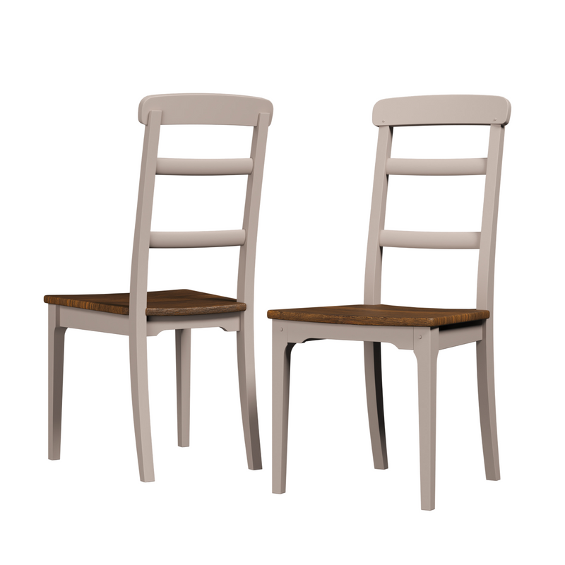 Hapton Soft Truffle Pair of Dining Chairs