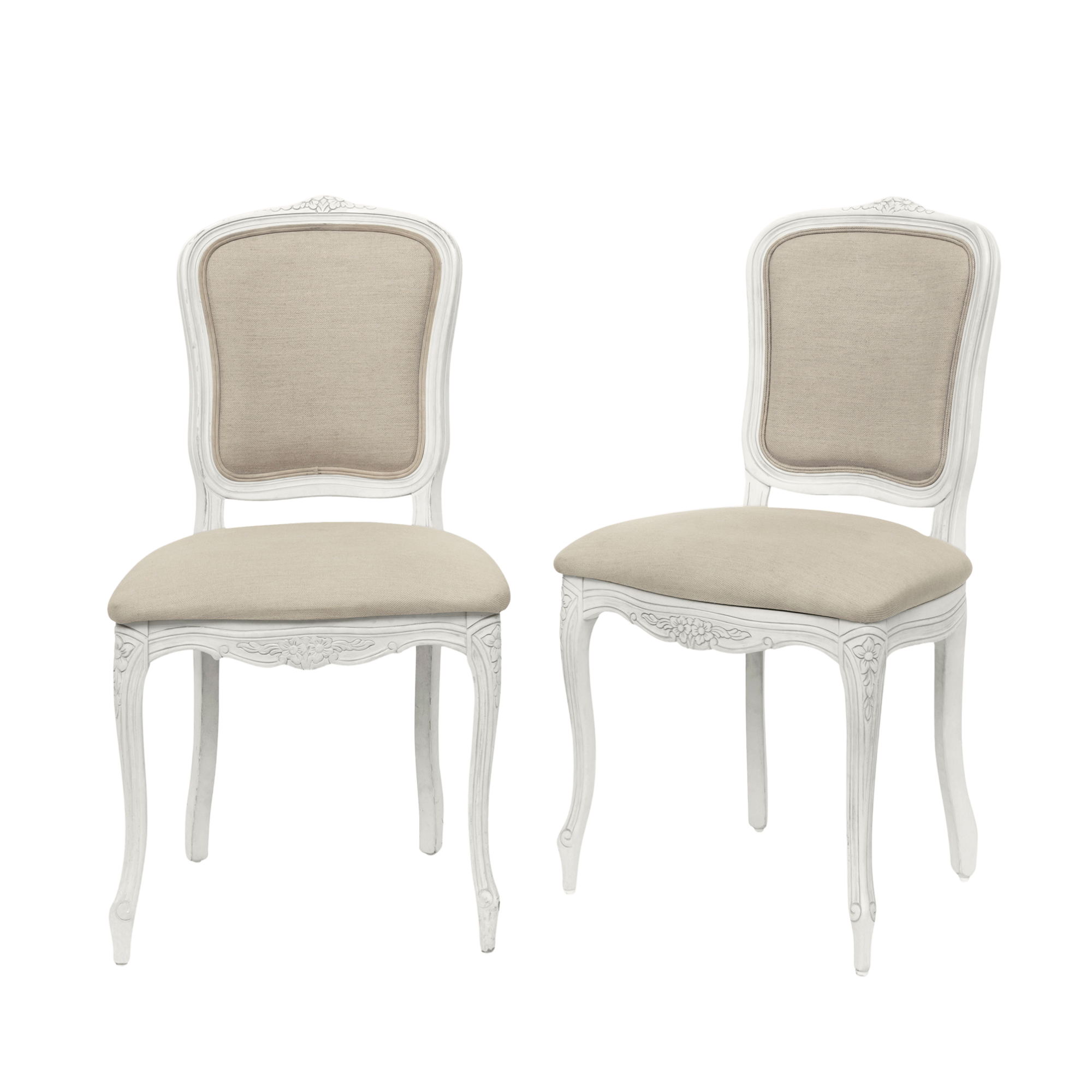 Provencale Pair of Dining Chairs