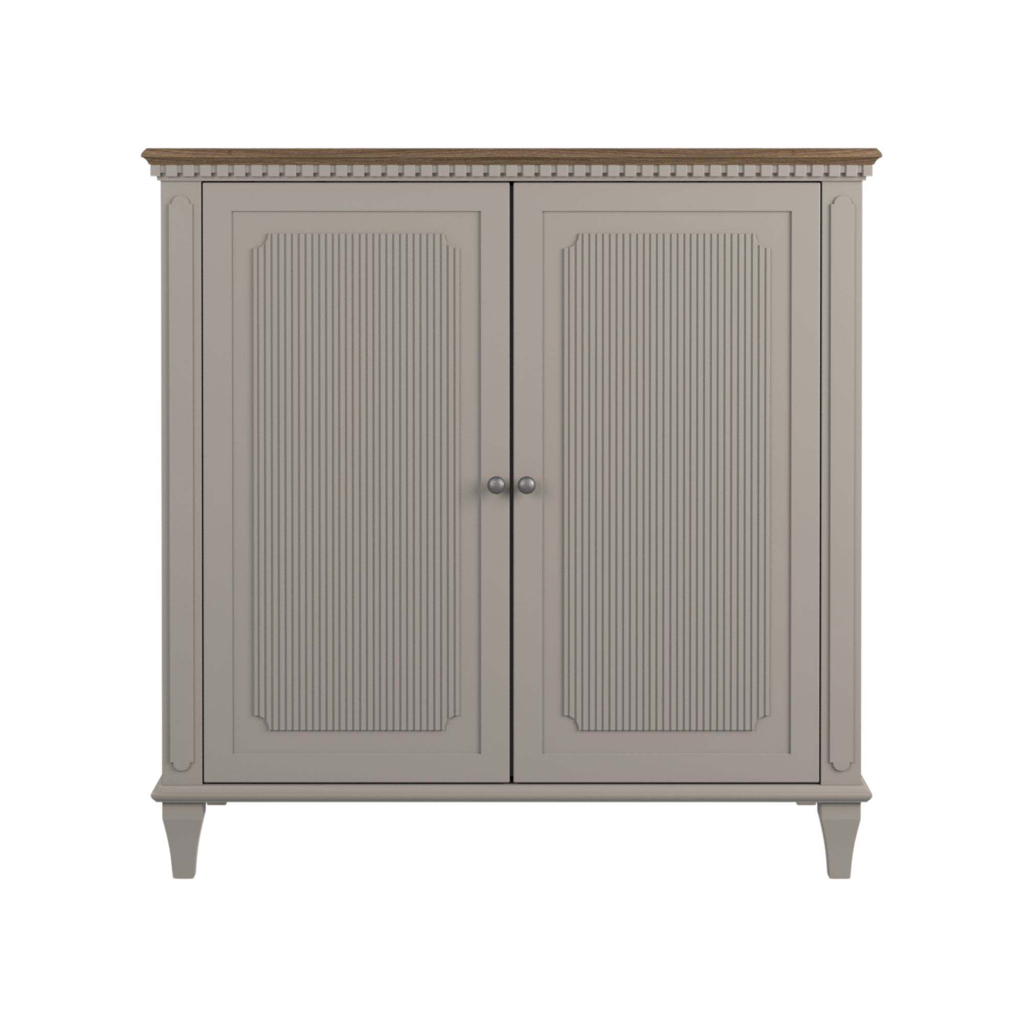 Hanover Pale French Grey Drinks Cabinet