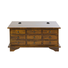 Garrat 9 Drawer Coffee Table