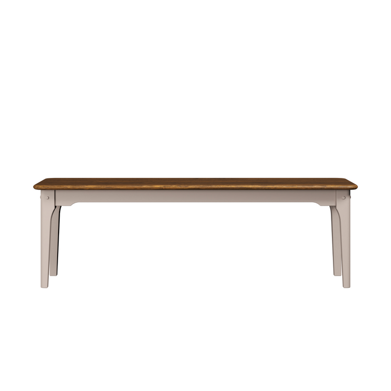 Hapton Soft Truffle Dining Bench