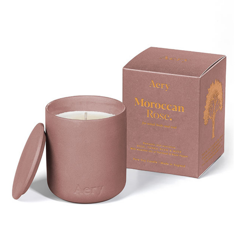 Moroccan Rose Candle - Rose Tonka & Musk