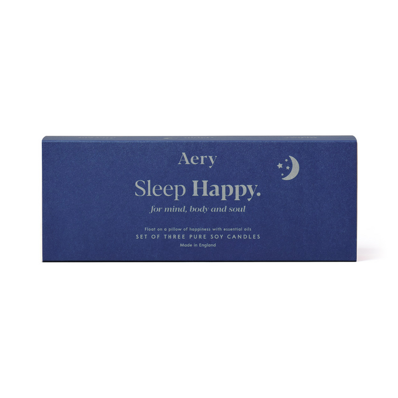 Sleep Happy Votive Candle Gift Set - Before Sleep, Dream Catcher & Sleep Happy