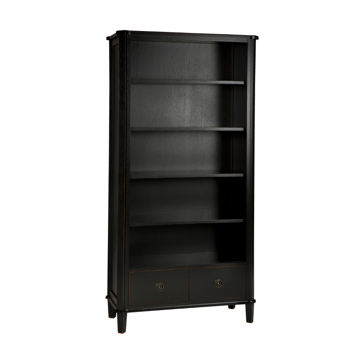 Henshaw 2 Drawer Single Bookcase