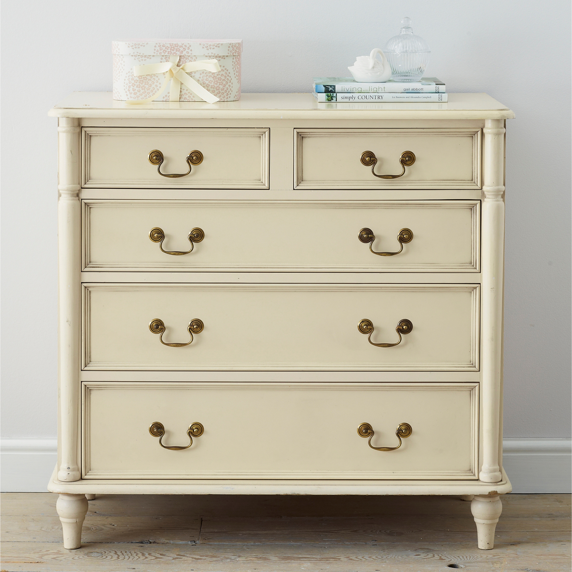 Clifton Ivory 2 + 3 Drawer Chest