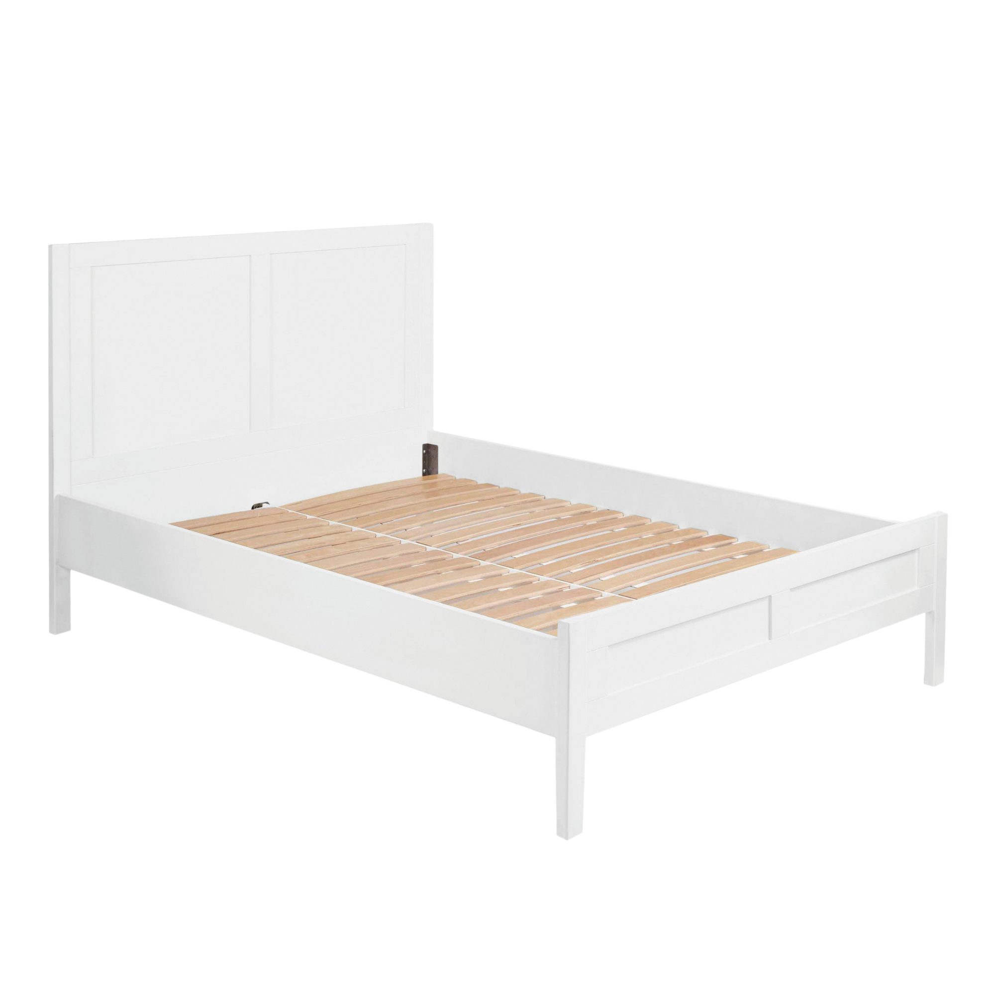 Ashwell Cotton White Bed Frame