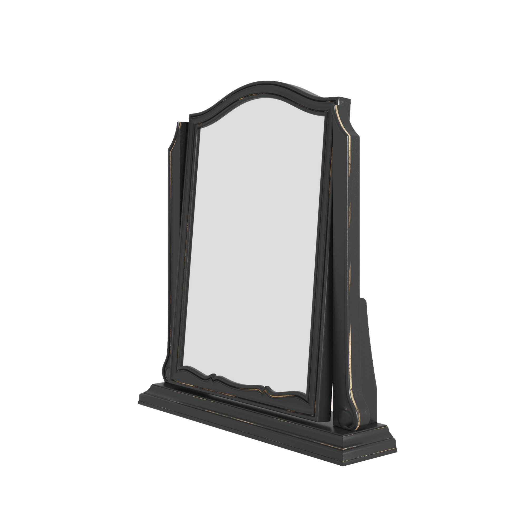 Montpellier Black Dressing Table Mirror