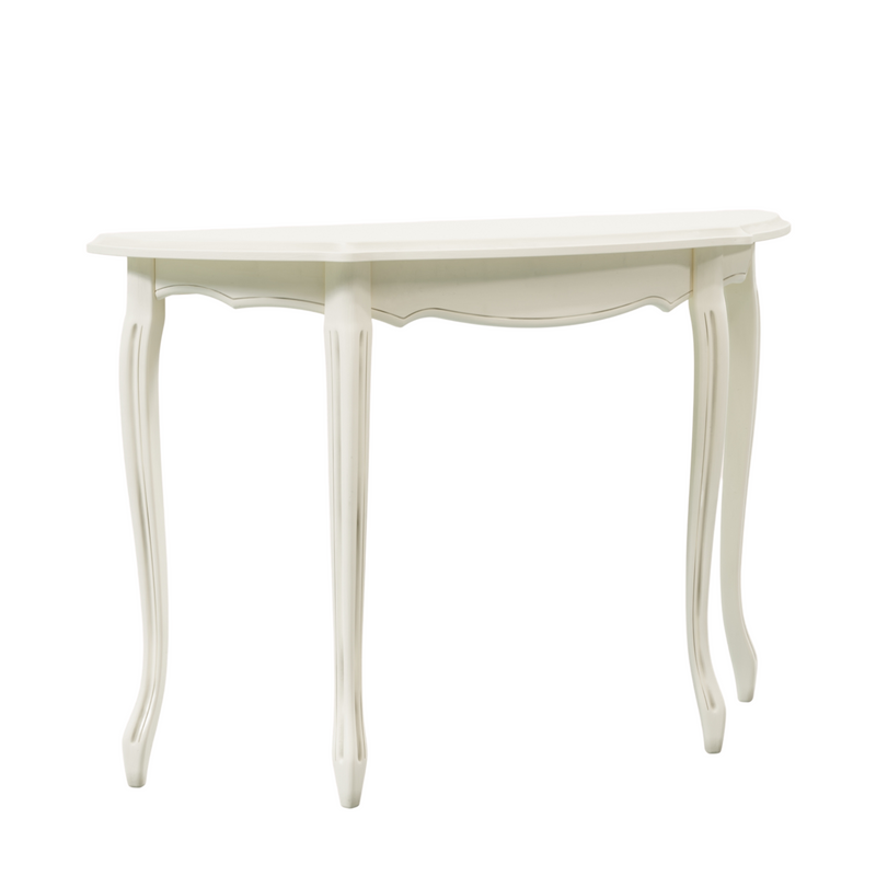 Provencale Half Moon Console Table