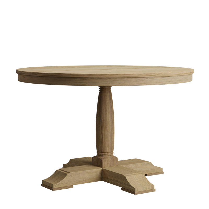 Wellington Oak Round Dining Table