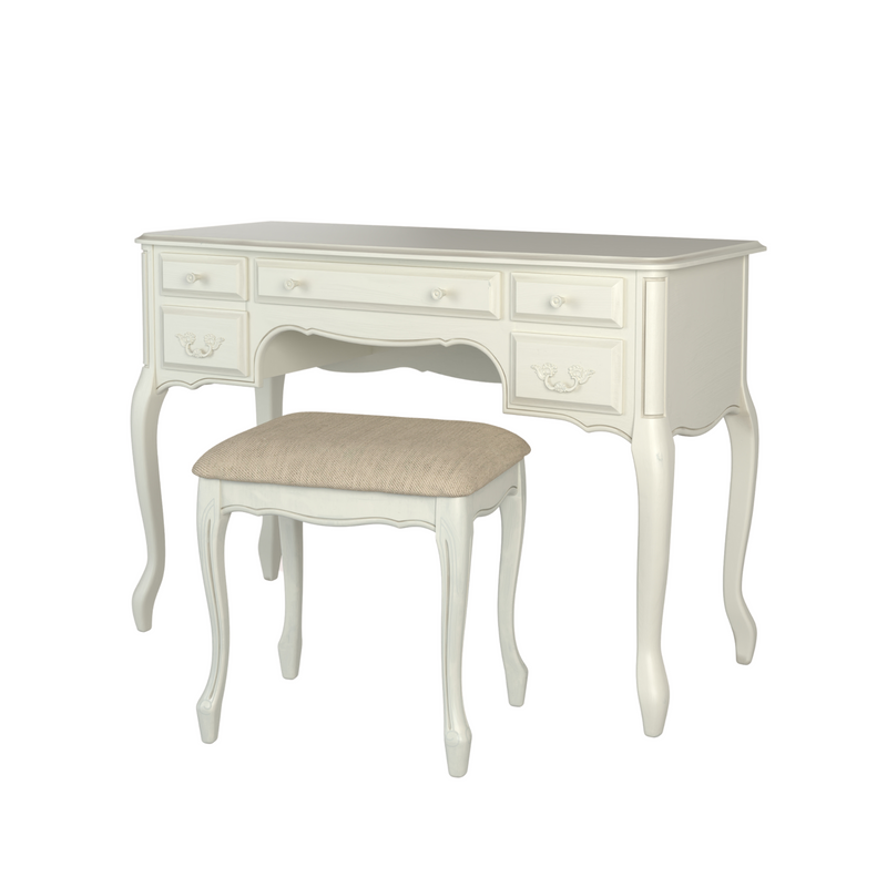 Provencale 5 Drawer Dressing Table & Stool Set