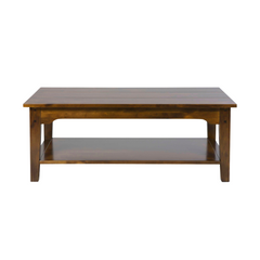 Garrat Dark Chestnut Rectangular Coffee Table