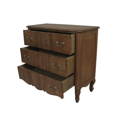 Montpellier Walnut 3 Drawer Chest