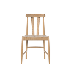 Braystone Washed Oak Pair of Dining Chairs