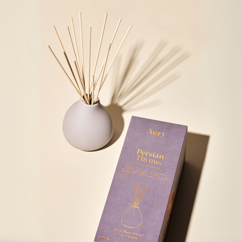 Persian Thyme Reed Diffuser - Thyme, Neroli, Saffron & Oud