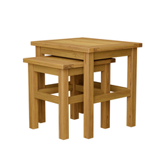 Milton Oak Nest of Tables