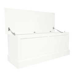 Ashwell Cotton White Blanket Box