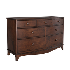 Broughton Dark Wood 3 + 4 Drawer Chest