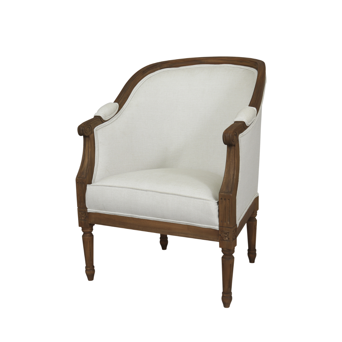 Montpellier Walnut Occasional Chair