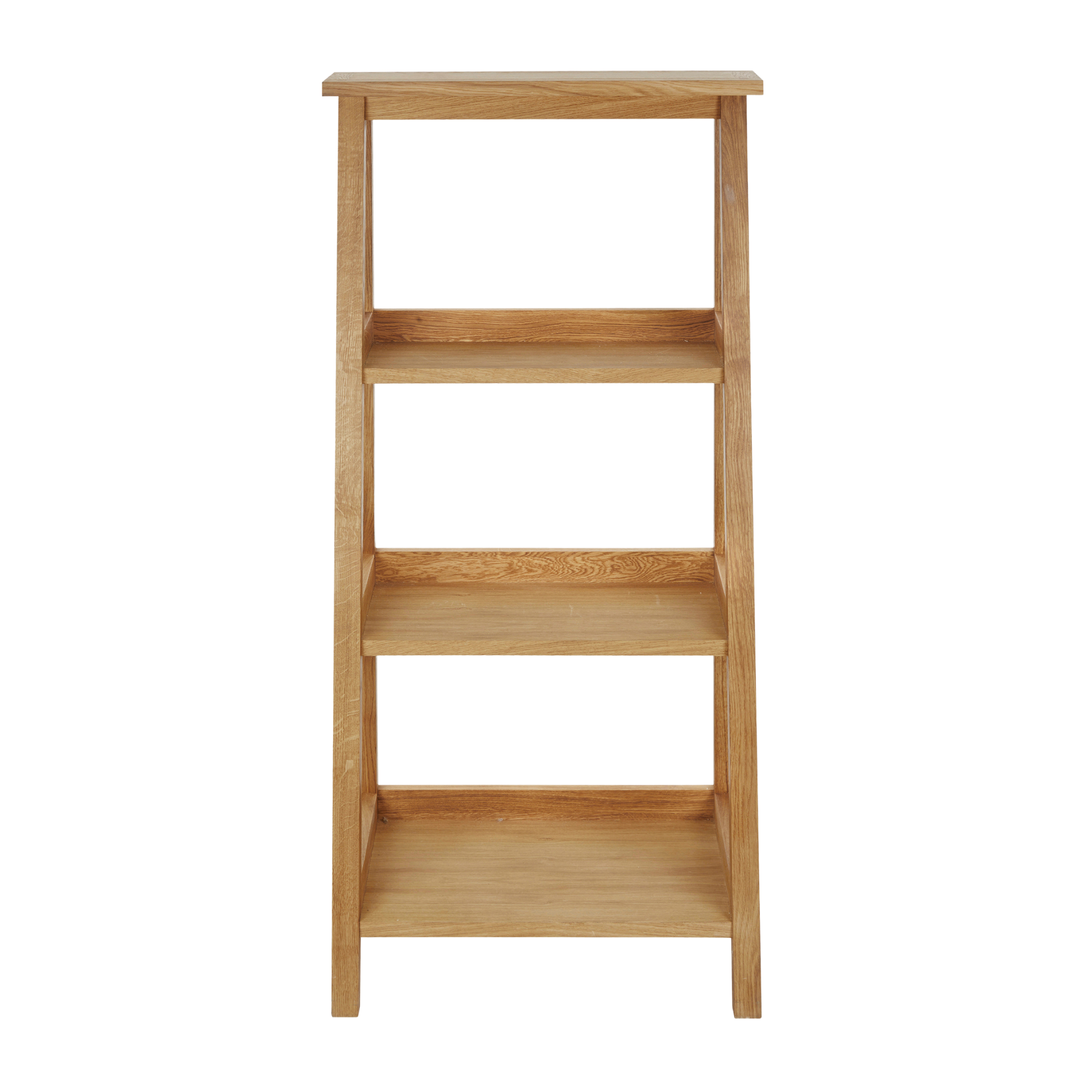 Milton Oak Low Ladder Storage Cabinet