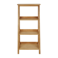 Milton Oak Low Ladder Storage Cabinet