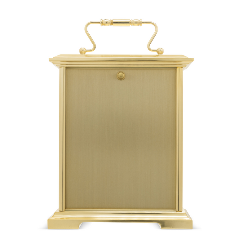 Althorp Gold Radio Controlled Carriage Clock