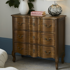 Montpellier Walnut 3 Drawer Chest