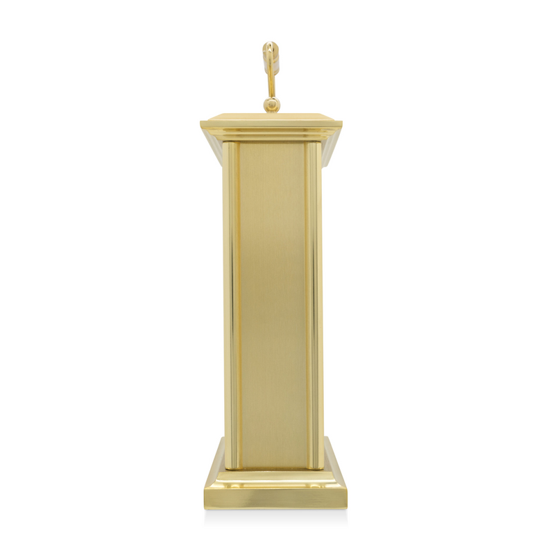 Althorp Gold Radio Controlled Carriage Clock