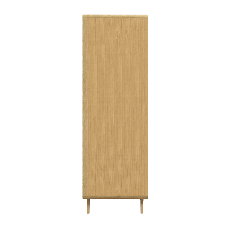 Millen Rattan 2 Door Wardrobe