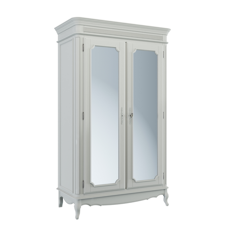 Provencale 2 Door Mirrored Wardrobe