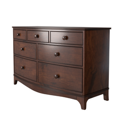 Broughton Dark Wood 3 + 4 Drawer Chest