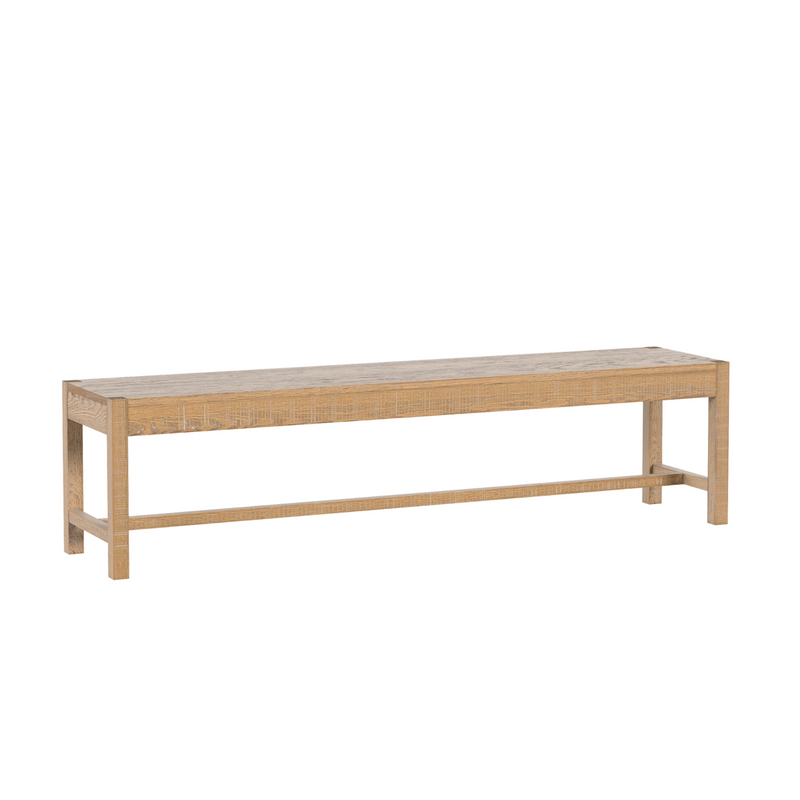 Braystone Washed Oak Dining Bench