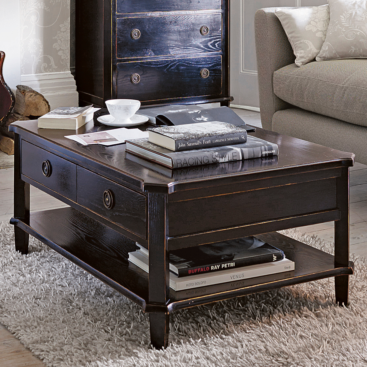 Henshaw 2 Drawer Coffee Table