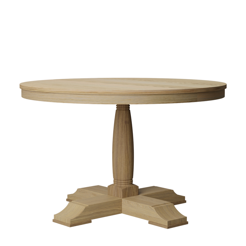 Wellington Oak Round Dining Table